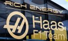 Haas F1 Team logo with Rich Energy branding.