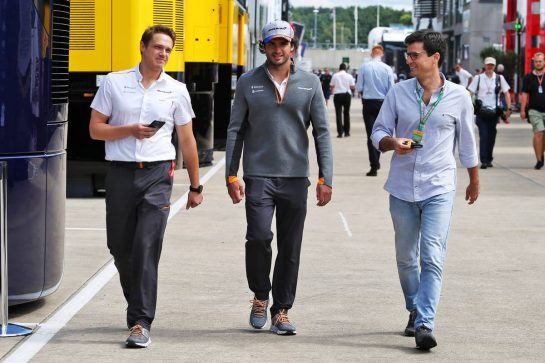 Carlos Sainz Jr (ESP) McLaren.
11.07.2019. Formula 1 World Championship, Rd 10, British Grand Prix, Silverstone, England, Preparation Day.
- www.xpbimages.com, EMail: requests@xpbimages.com - copy of publication required for printed pictures. Every used picture is fee-liable. © Copyright: Moy / XPB Images