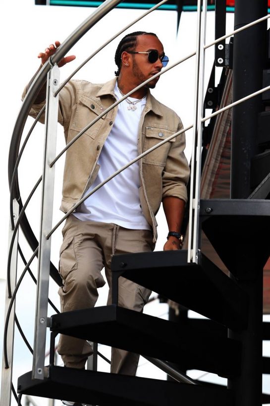 Lewis Hamilton (GBR) Mercedes AMG F1.
11.07.2019. Formula 1 World Championship, Rd 10, British Grand Prix, Silverstone, England, Preparation Day.
- www.xpbimages.com, EMail: requests@xpbimages.com - copy of publication required for printed pictures. Every used picture is fee-liable. © Copyright: Moy / XPB Images