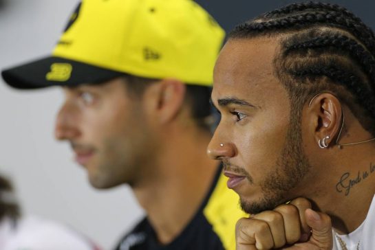 Lewis Hamilton (GBR), Mercedes AMG F1  
11.07.2019. Formula 1 World Championship, Rd 10, British Grand Prix, Silverstone, England, Preparation Day.
- www.xpbimages.com, EMail: requests@xpbimages.com - copy of publication required for printed pictures. Every used picture is fee-liable. © Copyright: Charniaux / XPB Images