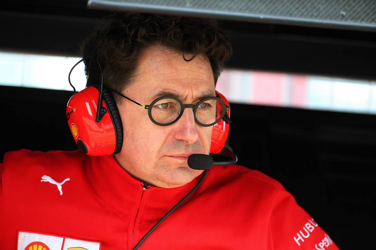 Mattia Binotto (ITA) Ferrari Team Principal.