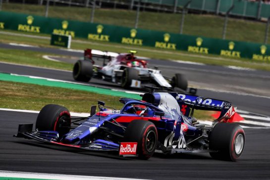 Daniil Kvyat (RUS) Scuderia Toro Rosso STR14.
14.07.2019. Formula 1 World Championship, Rd 10, British Grand Prix, Silverstone, England, Race Day.
- www.xpbimages.com, EMail: requests@xpbimages.com - copy of publication required for printed pictures. Every used picture is fee-liable. © Copyright: Batchelor / XPB Images