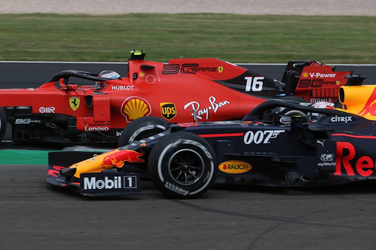 Leclerc Verstappen Extremely Happy With Epic Silverstone Battle