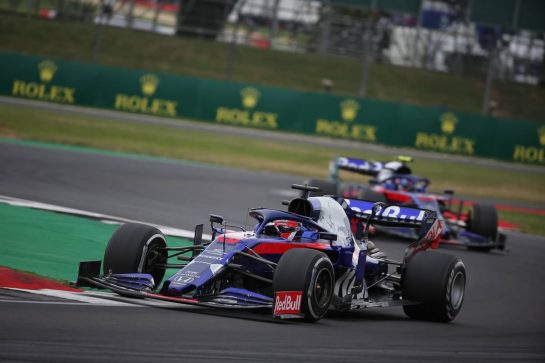 Daniil Kvyat (RUS) Scuderia Toro Rosso STR14.14.07.2019. Formula 1 World Championship, Rd 10, British Grand Prix, Silverstone, England, Race Day.- www.xpbimages.com, EMail: requests@xpbimages.com - copy of publication required for printed pictures. Every used picture is fee-liable. © Copyright: Batchelor / XPB Images