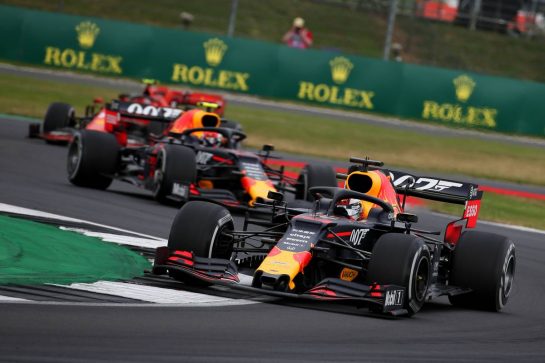 Max Verstappen (NLD) Red Bull Racing RB15.
14.07.2019. Formula 1 World Championship, Rd 10, British Grand Prix, Silverstone, England, Race Day.
- www.xpbimages.com, EMail: requests@xpbimages.com - copy of publication required for printed pictures. Every used picture is fee-liable. © Copyright: Batchelor / XPB Images
