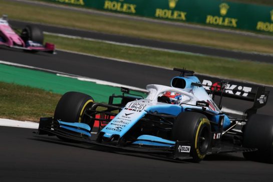 George Russell (GBR) Williams Racing FW42.
14.07.2019. Formula 1 World Championship, Rd 10, British Grand Prix, Silverstone, England, Race Day.
- www.xpbimages.com, EMail: requests@xpbimages.com - copy of publication required for printed pictures. Every used picture is fee-liable. © Copyright: Batchelor / XPB Images