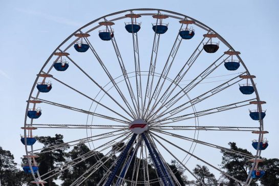 Circuit atmosphere - ferris wheel.
25.07.2019. Formula 1 World Championship, Rd 11, German Grand Prix, Hockenheim, Germany, Preparation Day.
- www.xpbimages.com, EMail: requests@xpbimages.com - copy of publication required for printed pictures. Every used picture is fee-liable. © Copyright: Moy / XPB Images