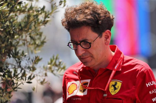 Mattia Binotto (ITA) Ferrari Team Principal.
25.07.2019. Formula 1 World Championship, Rd 11, German Grand Prix, Hockenheim, Germany, Preparation Day.
- www.xpbimages.com, EMail: requests@xpbimages.com - copy of publication required for printed pictures. Every used picture is fee-liable. © Copyright: Photo4 / XPB Images