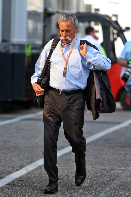 Chase Carey (USA) Formula One Group Chairman.
26.07.2019. Formula 1 World Championship, Rd 11, German Grand Prix, Hockenheim, Germany, Practice Day.
- www.xpbimages.com, EMail: requests@xpbimages.com - copy of publication required for printed pictures. Every used picture is fee-liable. © Copyright: Moy / XPB Images