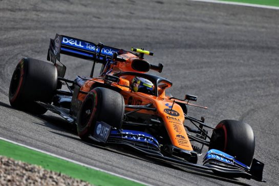 Lando Norris (GBR) McLaren MCL34.
26.07.2019. Formula 1 World Championship, Rd 11, German Grand Prix, Hockenheim, Germany, Practice Day.
- www.xpbimages.com, EMail: requests@xpbimages.com - copy of publication required for printed pictures. Every used picture is fee-liable. © Copyright: Moy / XPB Images