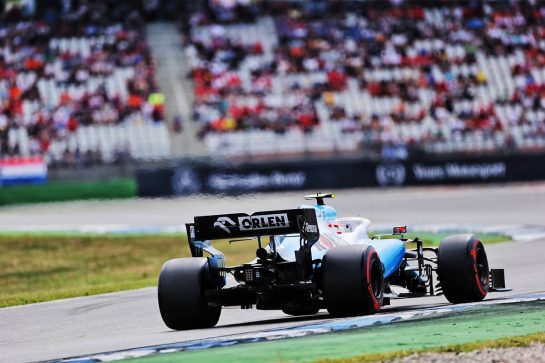 Robert Kubica (POL) Williams Racing FW42.
27.07.2019. Formula 1 World Championship, Rd 11, German Grand Prix, Hockenheim, Germany, Qualifying Day.
- www.xpbimages.com, EMail: requests@xpbimages.com - copy of publication required for printed pictures. Every used picture is fee-liable. © Copyright: Bearne / XPB Images