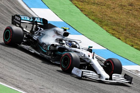 Valtteri Bottas (FIN) Mercedes AMG F1 W10.
27.07.2019. Formula 1 World Championship, Rd 11, German Grand Prix, Hockenheim, Germany, Qualifying Day.
- www.xpbimages.com, EMail: requests@xpbimages.com - copy of publication required for printed pictures. Every used picture is fee-liable. © Copyright: Moy / XPB Images