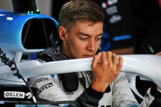 George Russell (GBR) Williams Racing FW42.
27.07.2019. Formula 1 World Championship, Rd 11, German Grand Prix, Hockenheim, Germany, Qualifying Day.
- www.xpbimages.com, EMail: requests@xpbimages.com - copy of publication required for printed pictures. Every used picture is fee-liable. © Copyright: Batchelor / XPB Images