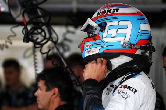 George Russell (GBR) Williams Racing.
27.07.2019. Formula 1 World Championship, Rd 11, German Grand Prix, Hockenheim, Germany, Qualifying Day.
- www.xpbimages.com, EMail: requests@xpbimages.com - copy of publication required for printed pictures. Every used picture is fee-liable. © Copyright: Batchelor / XPB Images