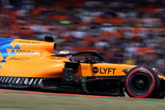 Carlos Sainz Jr (ESP), McLaren F1 Team 
27.07.2019. Formula 1 World Championship, Rd 11, German Grand Prix, Hockenheim, Germany, Qualifying Day.
- www.xpbimages.com, EMail: requests@xpbimages.com - copy of publication required for printed pictures. Every used picture is fee-liable. © Copyright: Charniaux / XPB Images