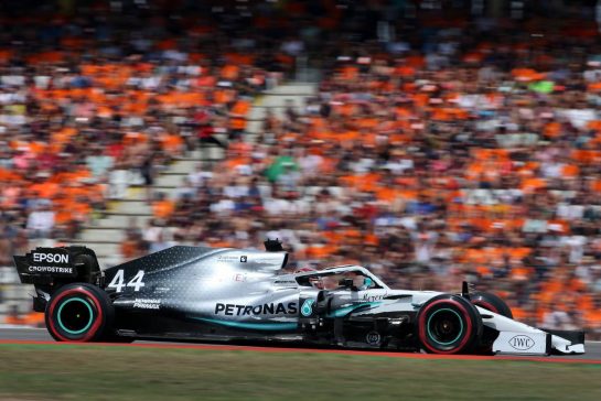 Lewis Hamilton (GBR), Mercedes AMG F1  
27.07.2019. Formula 1 World Championship, Rd 11, German Grand Prix, Hockenheim, Germany, Qualifying Day.
- www.xpbimages.com, EMail: requests@xpbimages.com - copy of publication required for printed pictures. Every used picture is fee-liable. © Copyright: Charniaux / XPB Images