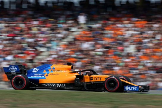 Carlos Sainz Jr (ESP), McLaren F1 Team 
27.07.2019. Formula 1 World Championship, Rd 11, German Grand Prix, Hockenheim, Germany, Qualifying Day.
- www.xpbimages.com, EMail: requests@xpbimages.com - copy of publication required for printed pictures. Every used picture is fee-liable. © Copyright: Charniaux / XPB Images