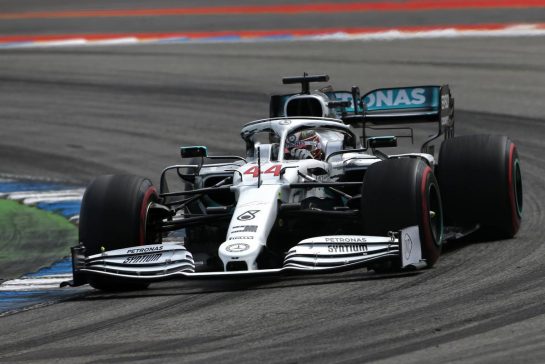 Lewis Hamilton (GBR), Mercedes AMG F1  
27.07.2019. Formula 1 World Championship, Rd 11, German Grand Prix, Hockenheim, Germany, Qualifying Day.
- www.xpbimages.com, EMail: requests@xpbimages.com - copy of publication required for printed pictures. Every used picture is fee-liable. © Copyright: Charniaux / XPB Images
