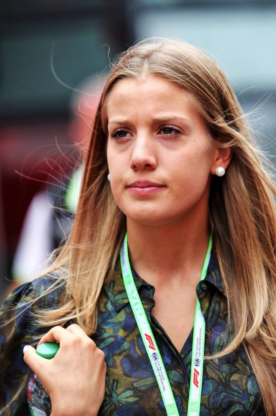 Giada Gianni (ITA) girlfriend of Charles Leclerc (MON) Ferrari.
28.07.2019. Formula 1 World Championship, Rd 11, German Grand Prix, Hockenheim, Germany, Race Day.
- www.xpbimages.com, EMail: requests@xpbimages.com - copy of publication required for printed pictures. Every used picture is fee-liable. © Copyright: Moy / XPB Images