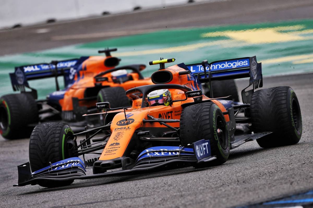 Lando Norris (GBR) McLaren MCL34.