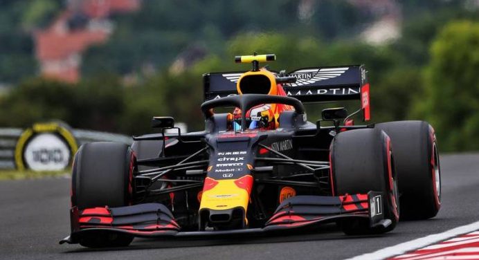Gasly tops rain disrupted FP2 session in Hungary