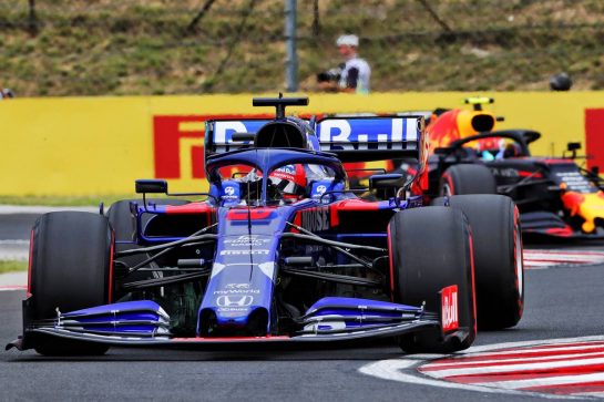 Daniil Kvyat (RUS) Scuderia Toro Rosso STR14.
02.08.2019. Formula 1 World Championship, Rd 12, Hungarian Grand Prix, Budapest, Hungary, Practice Day.
- www.xpbimages.com, EMail: requests@xpbimages.com - copy of publication required for printed pictures. Every used picture is fee-liable. © Copyright: Photo4 / XPB Images