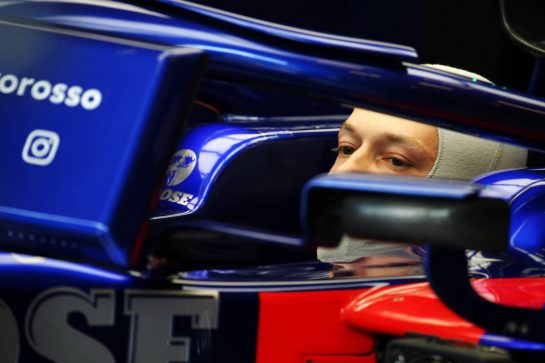 Daniil Kvyat (RUS) Scuderia Toro Rosso STR14.
03.08.2019. Formula 1 World Championship, Rd 12, Hungarian Grand Prix, Budapest, Hungary, Qualifying Day.
- www.xpbimages.com, EMail: requests@xpbimages.com - copy of publication required for printed pictures. Every used picture is fee-liable. © Copyright: Batchelor / XPB Images