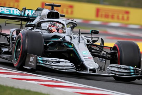 Lewis Hamilton (GBR), Mercedes AMG F1  
03.08.2019. Formula 1 World Championship, Rd 12, Hungarian Grand Prix, Budapest, Hungary, Qualifying Day.
- www.xpbimages.com, EMail: requests@xpbimages.com - copy of publication required for printed pictures. Every used picture is fee-liable. © Copyright: Charniaux / XPB Images