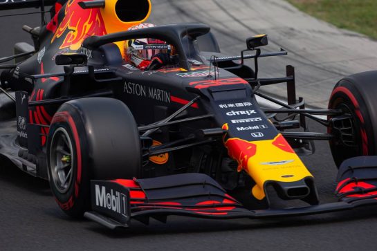 Max Verstappen (NLD) Red Bull Racing RB15.
03.08.2019. Formula 1 World Championship, Rd 12, Hungarian Grand Prix, Budapest, Hungary, Qualifying Day.
 - www.xpbimages.com, EMail: requests@xpbimages.com - copy of publication required for printed pictures. Every used picture is fee-liable. © Copyright: Bearne / XPB Images
