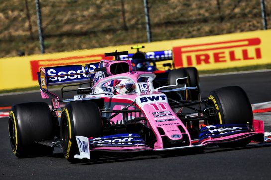 Sergio Perez (MEX) Racing Point F1 Team RP19.
04.08.2019. Formula 1 World Championship, Rd 12, Hungarian Grand Prix, Budapest, Hungary, Race Day.
- www.xpbimages.com, EMail: requests@xpbimages.com - copy of publication required for printed pictures. Every used picture is fee-liable. © Copyright: Batchelor / XPB Images
