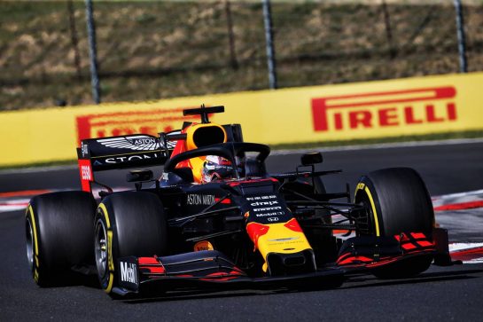 Max Verstappen (NLD) Red Bull Racing RB15.
04.08.2019. Formula 1 World Championship, Rd 12, Hungarian Grand Prix, Budapest, Hungary, Race Day.
- www.xpbimages.com, EMail: requests@xpbimages.com - copy of publication required for printed pictures. Every used picture is fee-liable. © Copyright: Batchelor / XPB Images