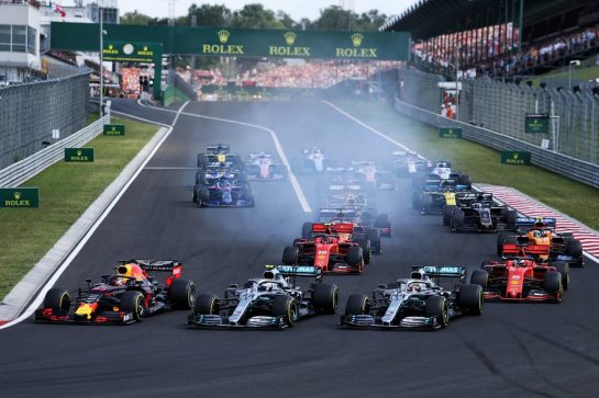 Lewis Hamilton, Hungarian GP 2019 print by Motorsport Images