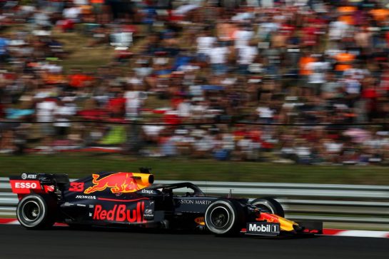 Max Verstappen (NLD) Red Bull Racing RB15.04.08.2019. Formula 1 World Championship, Rd 12, Hungarian Grand Prix, Budapest, Hungary, Race Day.- www.xpbimages.com, EMail: requests@xpbimages.com - copy of publication required for printed pictures. Every used picture is fee-liable. © Copyright: Batchelor / XPB Images