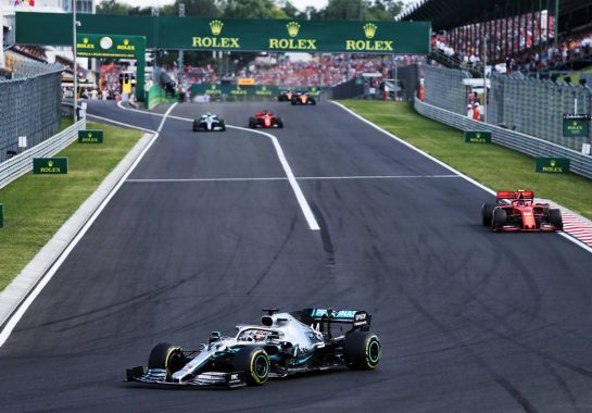 Lewis Hamilton (GBR) Mercedes AMG F1 W10.
04.08.2019. Formula 1 World Championship, Rd 12, Hungarian Grand Prix, Budapest, Hungary, Race Day.
- www.xpbimages.com, EMail: requests@xpbimages.com - copy of publication required for printed pictures. Every used picture is fee-liable. © Copyright: Moy / XPB Images