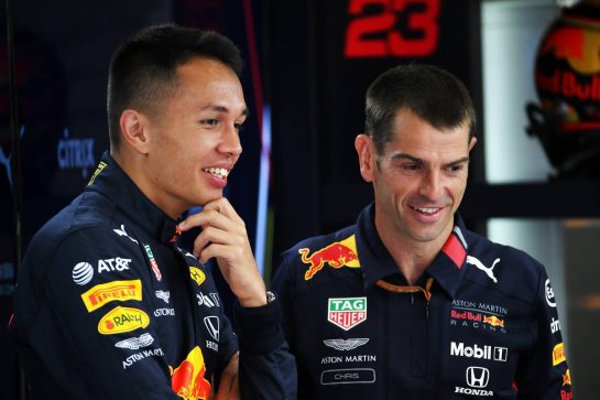 Alexander Albon (THA) Red Bull Racing.
29.08.2019. Formula 1 World Championship, Rd 13, Belgian Grand Prix, Spa Francorchamps, Belgium, Preparation Day.
- www.xpbimages.com, EMail: requests@xpbimages.com - copy of publication required for printed pictures. Every used picture is fee-liable. © Copyright: Batchelor / XPB Images