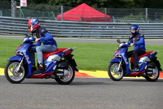 Daniil Kvyat (RUS), Scuderia Toro Rosso 
29.08.2019. Formula 1 World Championship, Rd 13, Belgian Grand Prix, Spa Francorchamps, Belgium, Preparation Day.
- www.xpbimages.com, EMail: requests@xpbimages.com - copy of publication required for printed pictures. Every used picture is fee-liable. © Copyright: Charniaux / XPB Images