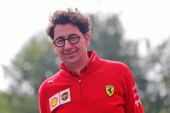 Mattia Binotto (ITA) Ferrari Team Principal.
29.08.2019. Formula 1 World Championship, Rd 13, Belgian Grand Prix, Spa Francorchamps, Belgium, Preparation Day.
 - www.xpbimages.com, EMail: requests@xpbimages.com - copy of publication required for printed pictures. Every used picture is fee-liable. © Copyright: Bearne / XPB Images