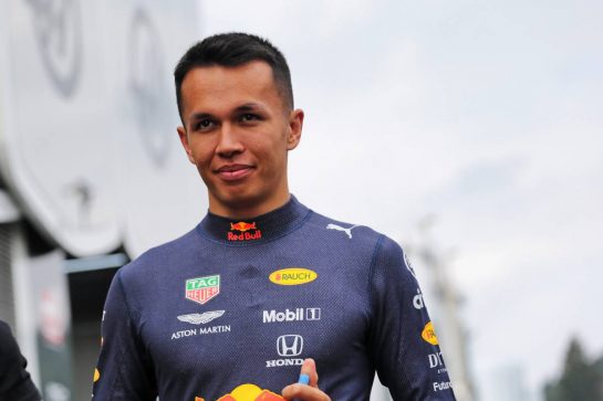 Alexander Albon (THA) Red Bull Racing.
29.08.2019. Formula 1 World Championship, Rd 13, Belgian Grand Prix, Spa Francorchamps, Belgium, Preparation Day.
- www.xpbimages.com, EMail: requests@xpbimages.com - copy of publication required for printed pictures. Every used picture is fee-liable. © Copyright: Bearne / XPB Images