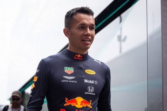 Alexander Albon (THA) Red Bull Racing.
29.08.2019. Formula 1 World Championship, Rd 13, Belgian Grand Prix, Spa Francorchamps, Belgium, Preparation Day.
 - www.xpbimages.com, EMail: requests@xpbimages.com - copy of publication required for printed pictures. Every used picture is fee-liable. © Copyright: Bearne / XPB Images