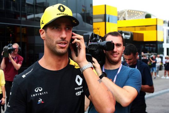 Daniel Ricciardo (AUS) Renault F1 Team.
29.08.2019. Formula 1 World Championship, Rd 13, Belgian Grand Prix, Spa Francorchamps, Belgium, Preparation Day.
- www.xpbimages.com, EMail: requests@xpbimages.com - copy of publication required for printed pictures. Every used picture is fee-liable. © Copyright: Photo4 / XPB Images