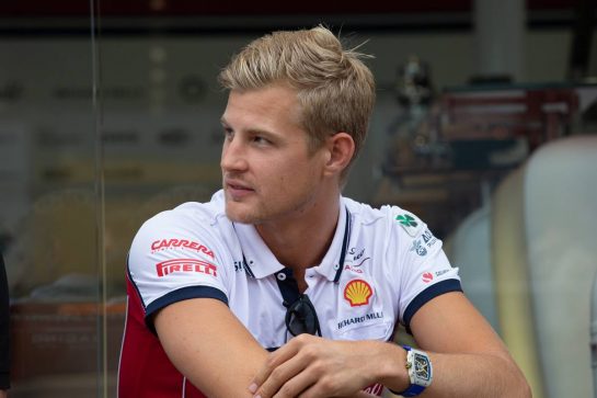 Marcus Ericsson (SWE) Alfa Romeo Racing Third Driver.
29.08.2019. Formula 1 World Championship, Rd 13, Belgian Grand Prix, Spa Francorchamps, Belgium, Preparation Day.
- www.xpbimages.com, EMail: requests@xpbimages.com - copy of publication required for printed pictures. Every used picture is fee-liable. © Copyright: Bearne / XPB Images