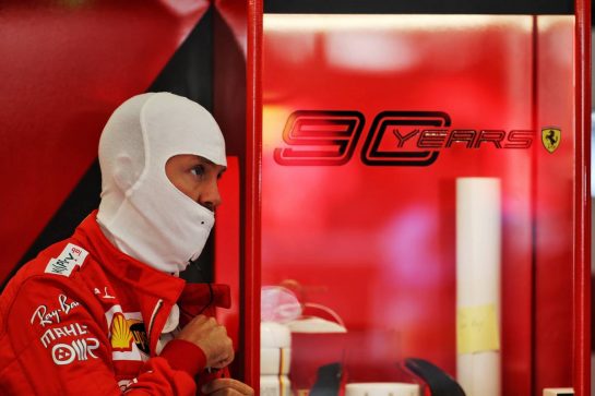 Sebastian Vettel (GER) Ferrari SF90.
30.08.2019. Formula 1 World Championship, Rd 13, Belgian Grand Prix, Spa Francorchamps, Belgium, Practice Day.
- www.xpbimages.com, EMail: requests@xpbimages.com - copy of publication required for printed pictures. Every used picture is fee-liable. © Copyright: Batchelor / XPB Images