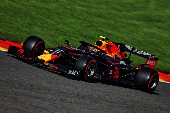 Alexander Albon (THA) Red Bull Racing RB15.
30.08.2019. Formula 1 World Championship, Rd 13, Belgian Grand Prix, Spa Francorchamps, Belgium, Practice Day.
- www.xpbimages.com, EMail: requests@xpbimages.com - copy of publication required for printed pictures. Every used picture is fee-liable. © Copyright: Charniaux / XPB Images
