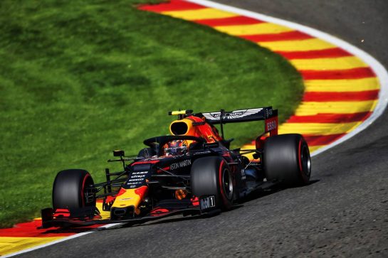 Alexander Albon (THA) Red Bull Racing RB15.
30.08.2019. Formula 1 World Championship, Rd 13, Belgian Grand Prix, Spa Francorchamps, Belgium, Practice Day.
- www.xpbimages.com, EMail: requests@xpbimages.com - copy of publication required for printed pictures. Every used picture is fee-liable. © Copyright: Charniaux / XPB Images