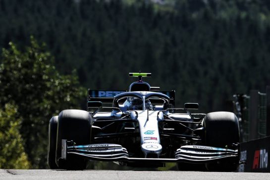 Valtteri Bottas (FIN) Mercedes AMG F1 W10.
30.08.2019. Formula 1 World Championship, Rd 13, Belgian Grand Prix, Spa Francorchamps, Belgium, Practice Day.
- www.xpbimages.com, EMail: requests@xpbimages.com - copy of publication required for printed pictures. Every used picture is fee-liable. © Copyright: Batchelor / XPB Images