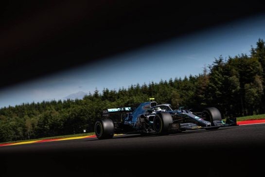 Valtteri Bottas (FIN) Mercedes AMG F1 W10.
30.08.2019. Formula 1 World Championship, Rd 13, Belgian Grand Prix, Spa Francorchamps, Belgium, Practice Day.
- www.xpbimages.com, EMail: requests@xpbimages.com - copy of publication required for printed pictures. Every used picture is fee-liable. © Copyright: Price / XPB Images