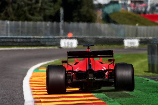 Sebastian Vettel (GER) Ferrari SF90.
30.08.2019. Formula 1 World Championship, Rd 13, Belgian Grand Prix, Spa Francorchamps, Belgium, Practice Day.
- www.xpbimages.com, EMail: requests@xpbimages.com - copy of publication required for printed pictures. Every used picture is fee-liable. © Copyright: Photo4 / XPB Images