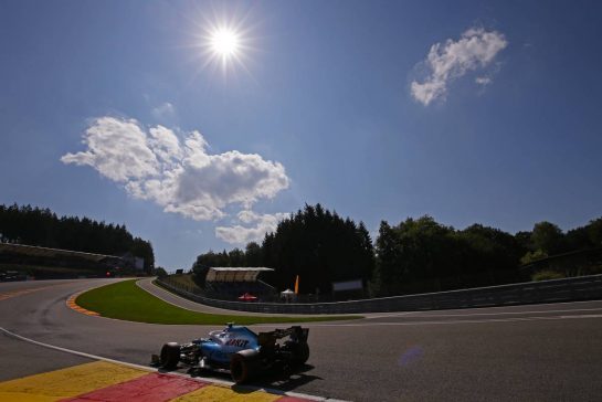 George Russell (GBR), Williams F1 Team 
31.08.2019. Formula 1 World Championship, Rd 13, Belgian Grand Prix, Spa Francorchamps, Belgium, Qualifying Day.
- www.xpbimages.com, EMail: requests@xpbimages.com - copy of publication required for printed pictures. Every used picture is fee-liable. © Copyright: Charniaux / XPB Images