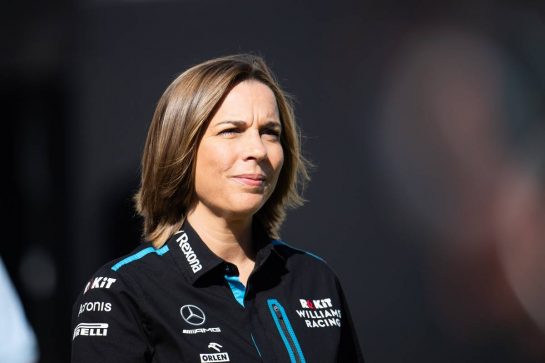 Claire Williams (GBR) Williams Racing Deputy Team Principal.
31.08.2019. Formula 1 World Championship, Rd 13, Belgian Grand Prix, Spa Francorchamps, Belgium, Qualifying Day.
- www.xpbimages.com, EMail: requests@xpbimages.com - copy of publication required for printed pictures. Every used picture is fee-liable. © Copyright: Price / XPB Images