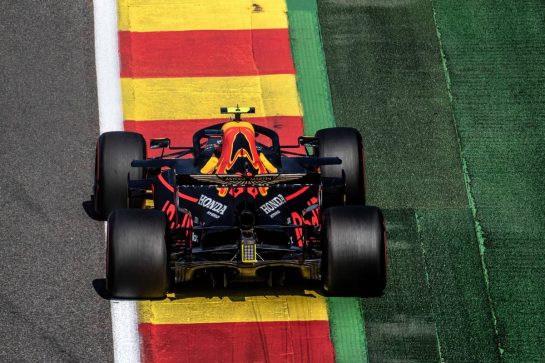 Alexander Albon (THA) Red Bull Racing RB15.
31.08.2019. Formula 1 World Championship, Rd 13, Belgian Grand Prix, Spa Francorchamps, Belgium, Qualifying Day.
- www.xpbimages.com, EMail: requests@xpbimages.com - copy of publication required for printed pictures. Every used picture is fee-liable. © Copyright: Bearne / XPB Images